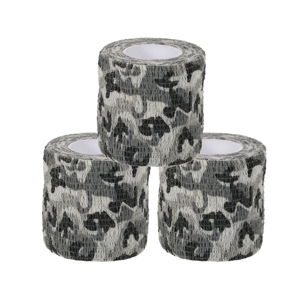 SEADESKY Uning Self-Adhesive Protective Camouflage Tape Wrap 5CM x 4.5M Camo Form Multi-Functional Non-Woven Fabric Camo Tape St