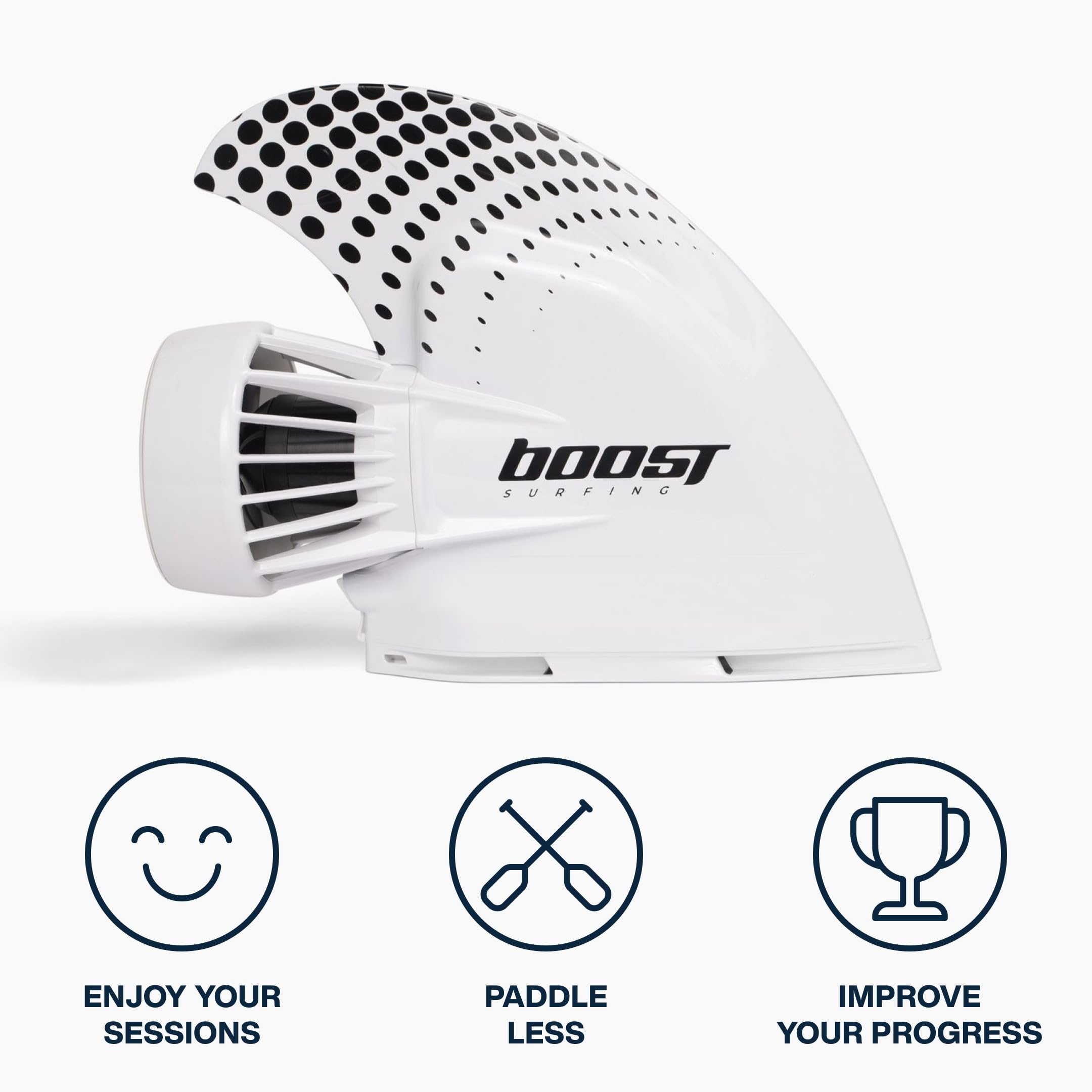Boost Surfing Fin - Electric Motor For Surfboards, Sups And Kayaks. Lightweight, Compact, And Shockingly Resistant Electric Fin