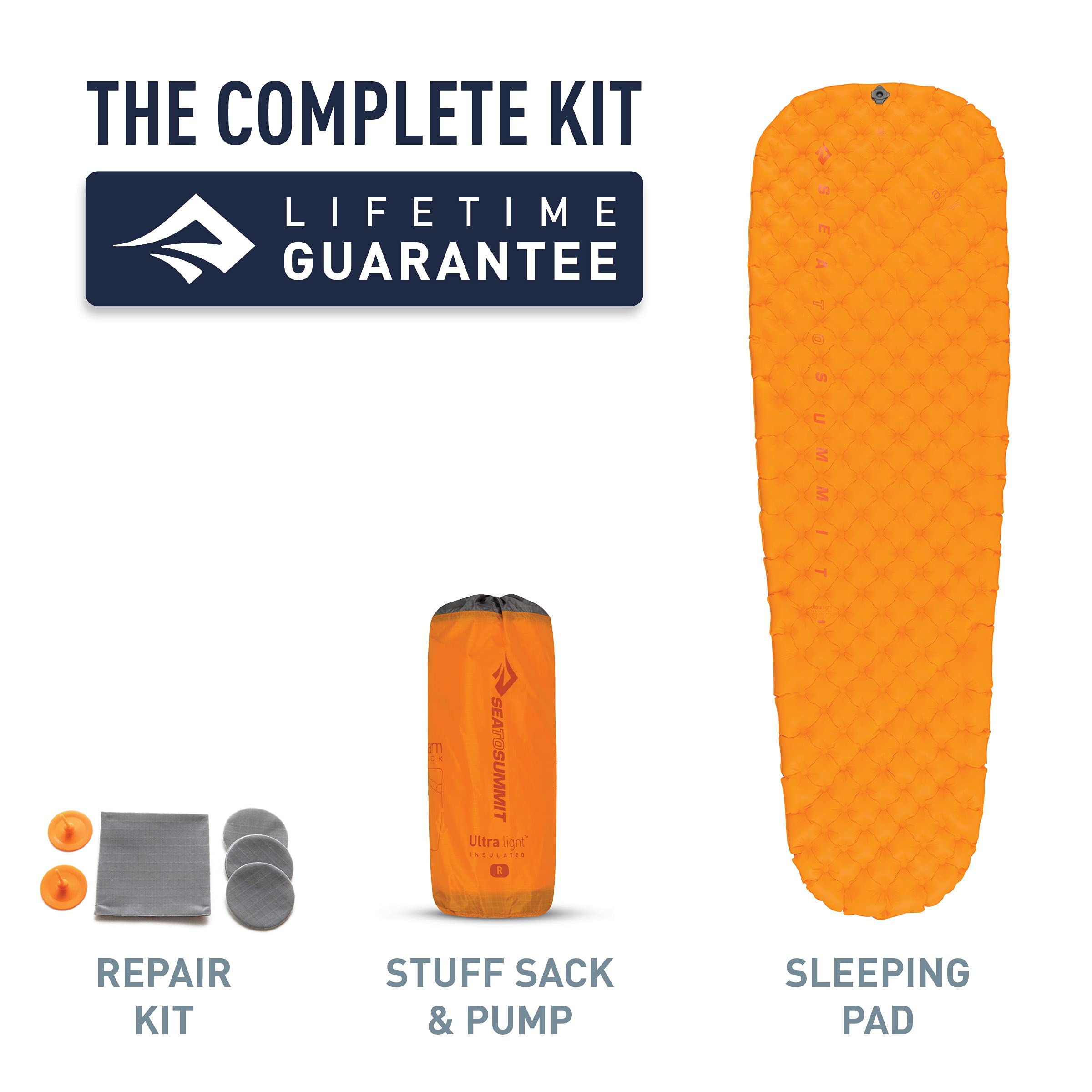 Sea To Summit Ultralight Insulated Backpacking Sleeping Pad, Regular (72 X 21.5 X 2 Inches)