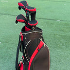 Andux 4 Pack Long Neck Golf Hybrid Club Head Covers Dial No. Tag Ctmt-01 Red