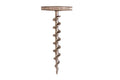Penetrator 9'' Aluminum Earth Screw Anchor With Built In T-Handle-Holds Up To 200Lbs