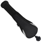 Andux 4Pcs/Pack Long Neck Golf Hybrid Club Head Covers Dial No. Tag Ctmt-02 Black