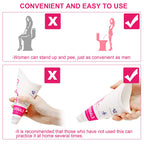 Disposable Female Urination Device Portable Lightweight Women Urinal Funnel Outside Standing Pee Cup Waterproof Paper Standing U