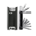 Crankbrothers F 15 Bike Tool - Mtb Multitool Black - 15 Bicycle Tools (15 In 1 Tool), Ergonomic And Lightweight