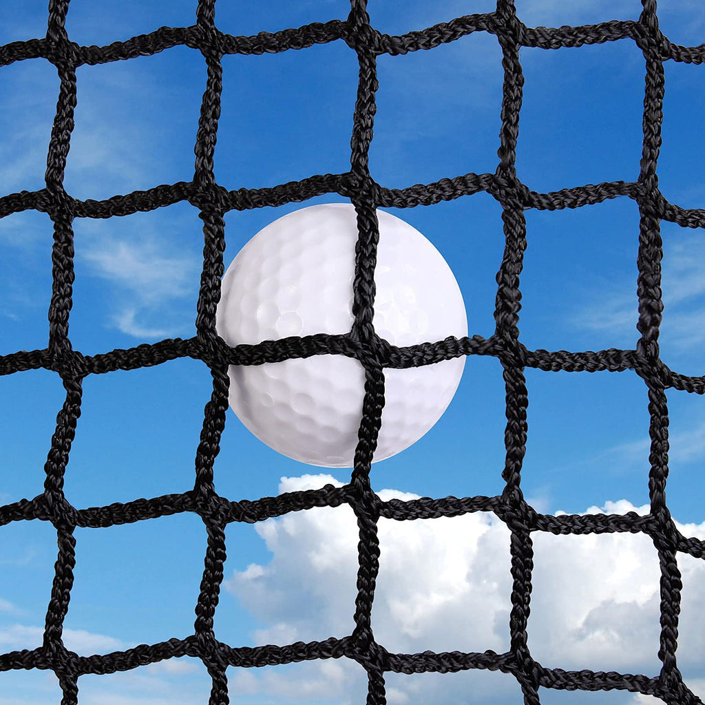 Iuzeai 10X15Ft Golf Netting High Impact Golf Practice Net(Net Only), Golf Sports Netting Barrier Nets, Heavy Duty Nylon Netting