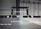 Topoko Upgrade Pull Up Bar For Doorway, Max Capacity 440 Lbs Chin Up Bar, No Screws Portable Upper Body Fitness Workout Bar, Str