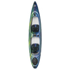 Pelican Argo 136Xp - Sit In Tandem Kayak - Iris - Patented Ram-X Material - Lightweight Stable - 13 Ft