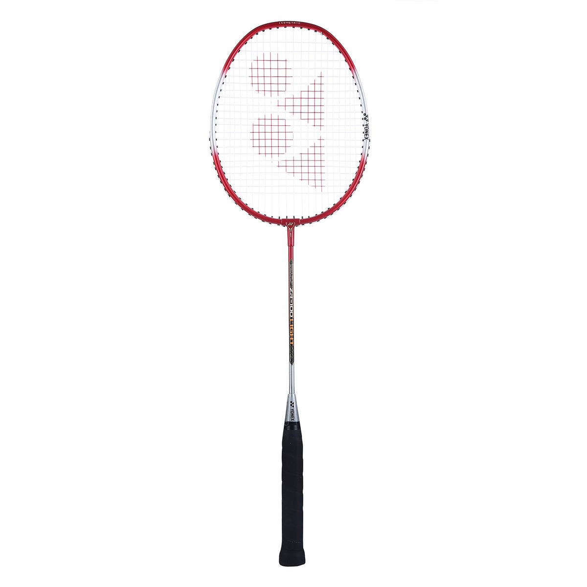 YONEX ZR 100 light Aluminium Strung Badminton Racket with Full Racket Cover (Red/White) | For Beginners | 95 grams | Maximum Str