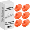 Jmoe USA Improved Lid For Gatorade Water Bottle | Fits Squeezable 32 oz and 30 oz Versions | Faster Flow Valve and Easy Twist Gr