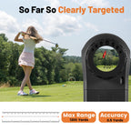 Golf Laser Rangefinder, Rangefinder For Hunter, 1100/1200 Yds High Precision Golf Rangefinder With Slope, Magnification, Flag Lo