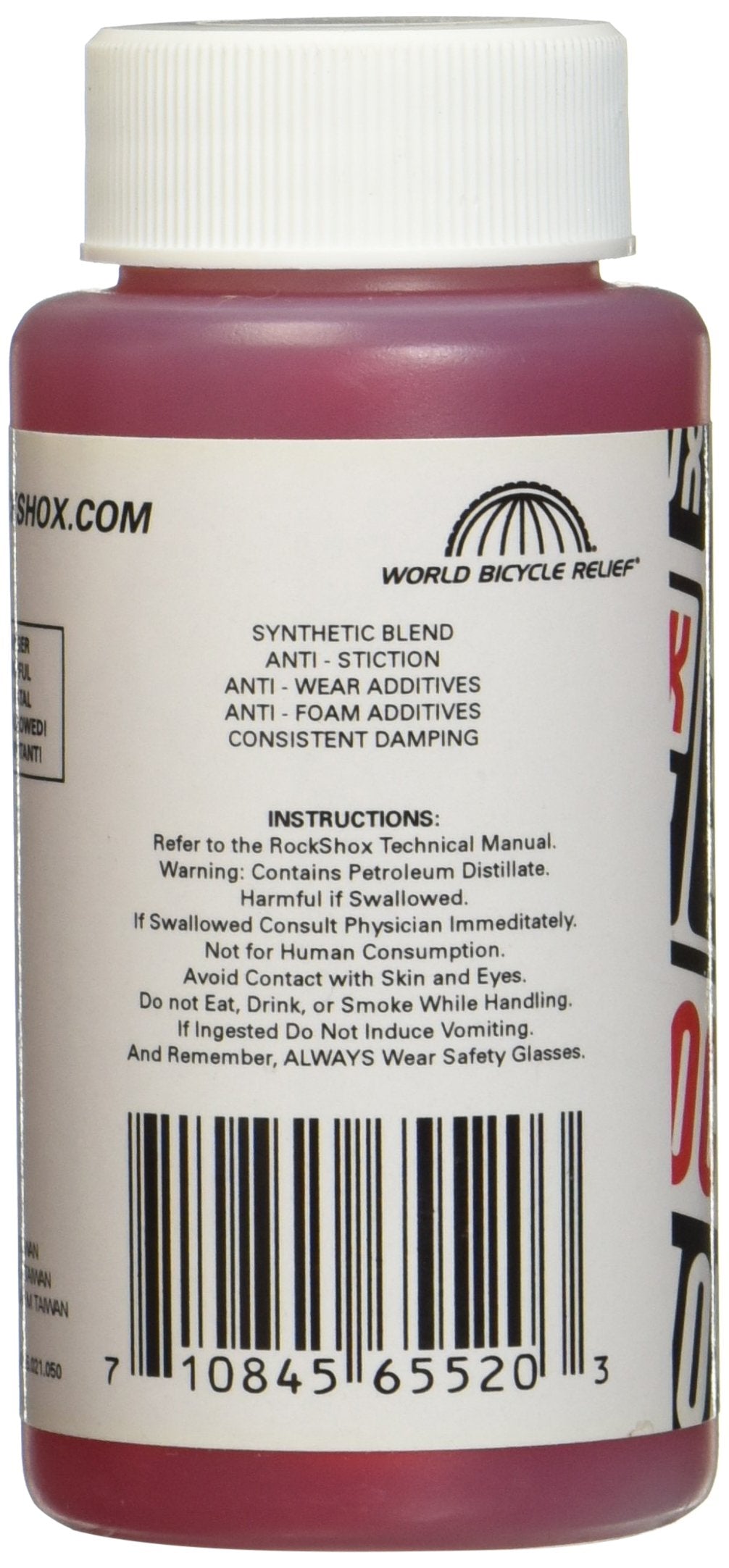 Rockshox Suspension Oil 3Wt 120Ml Bottle Rear Shock Damper/Charger Damper