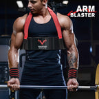Tikaton Arm Blaster With Wrist Wraps For Biceps & Triceps, Adjustable Bicep Isolator Arm Curl Blaster For Big Arms Bodybuilding