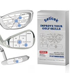 Seticek 300Pcs Left Handed Golf Impact Tape Set, Self-Teaching Sweet Spot And Consistency Analysis, Golf Club Impact Stickers Fo