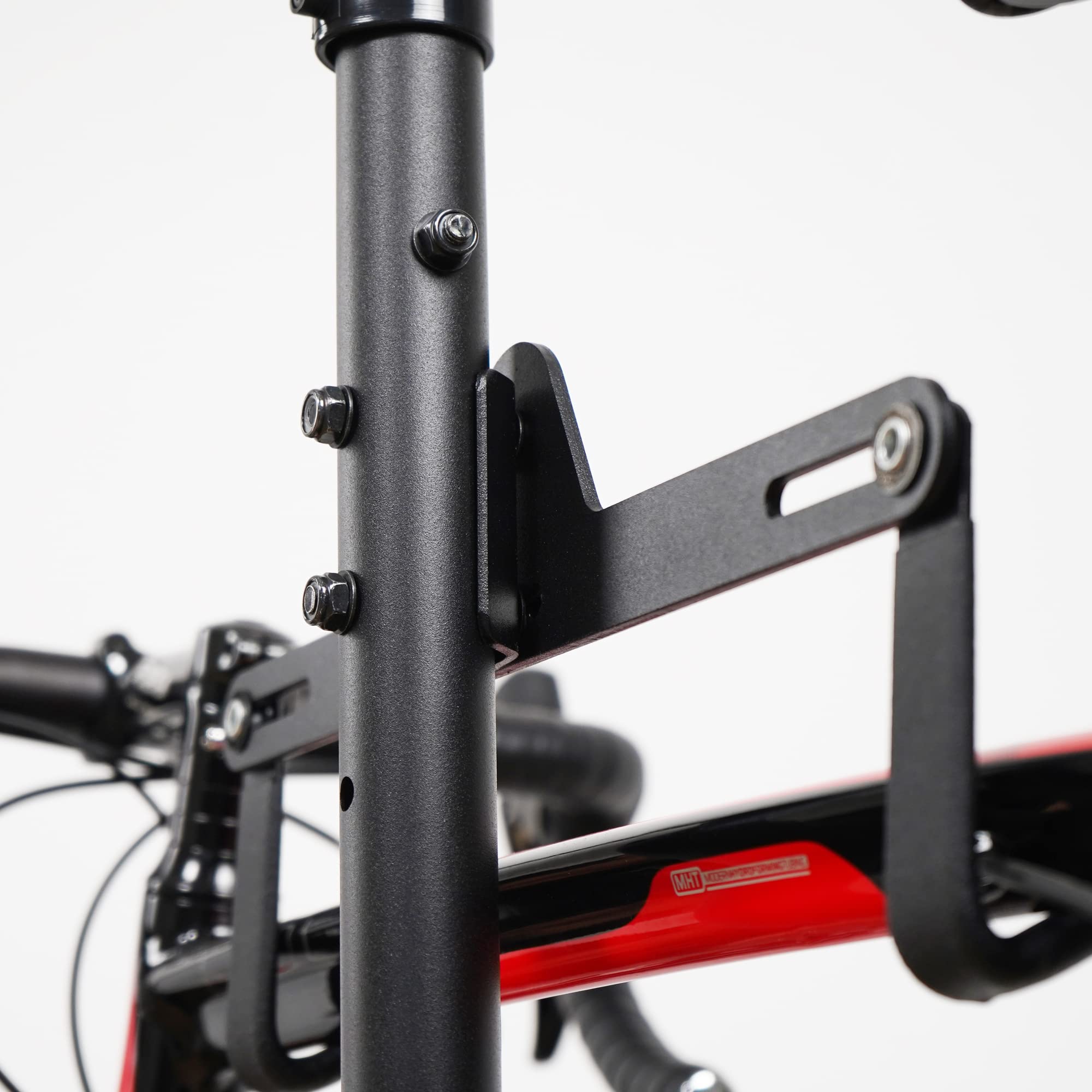 Cyclingdeal 4 Bike Bicycle Vertical Hanger Parking Rack Gravity Floor Storage Stand For Garages Or Apartments