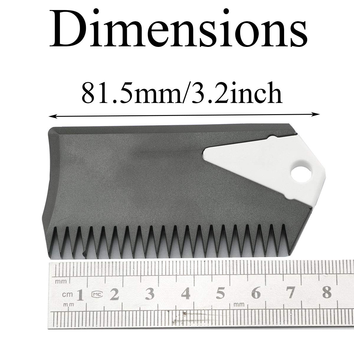 Pro Bamboo Kitchen Surfboard Wax Comb 81X40Mm Non-Slip Wax Scraping Comb Special For Surfboard Accessories