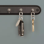 Nite Ize S-Biner Microlock, Locking Key Holder, Stainless-Steel 2-Pack