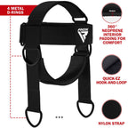 Rdx Neck Harness Weight Lifting Training, Head Harness Exerciser, 4Mm Padded Neck Builder, 90Cm Long Adjustable Steel Chain, Gym