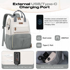 Maelstrom Travel Backpack for Women Men,Laptop Backpack Fits 15.6-17.3 Inch Laptop, Nurse/Teacher/Work Bag with Insulated Lunch