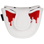 Golf Club Head Covers Mallet Putter Cover Hockey Goalie Mask Strong Magnetic Headcovers For Taylormade Spider Callaway Odyssey P