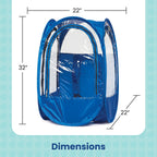 Weatherpod Small Upper-Body Pod With Straps- 1-Person Wearable Weather Protection From Cold, Wind And Rain In Stadium Seating Or