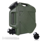 Digury Camping Water Jug - 2.6 Gallon Bpa Free Water Storage With Spigot, No Leakage Portable Emergency Tank Canteens For Outdoo