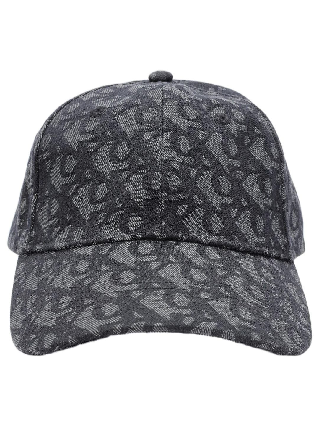 Calvin Klein Logo Black Polyester Baseball Cap