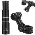 Bike Stem Riser & Adjustable Mtb Stem, 31.8Mm Bike Stem Adjustable 60 Degree, Aluminum Bicycle Handlebar Riser, Universal Bike S