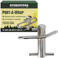 FORESTER Port-A-Wrap | Large Stainless Steel Portawrap for Tree Work | 7,000lb Breaking Strength, MAX Rope Size 3/4 19mm, 10:1 W