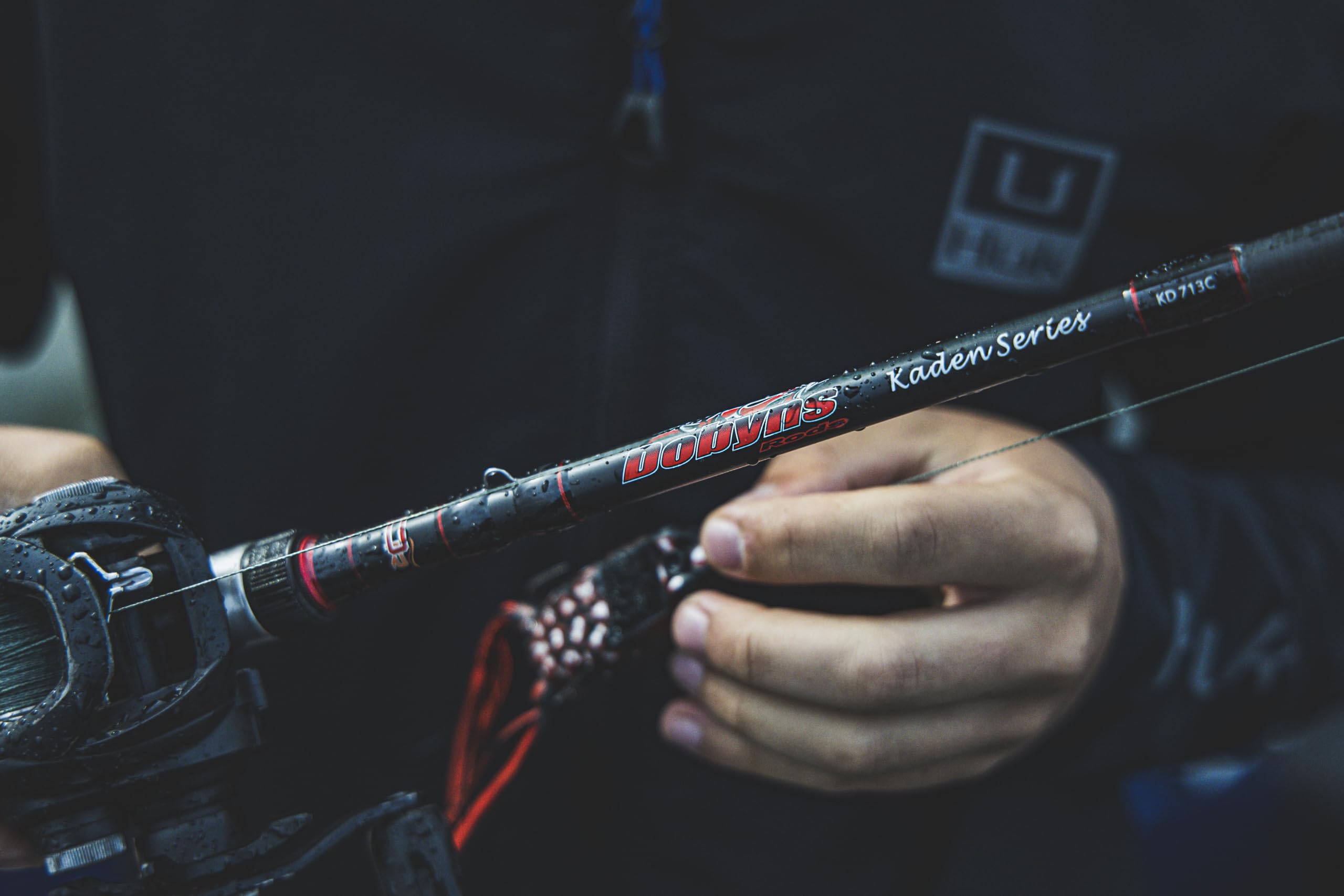 Dobyns Rods Kaden Travel Spinning / 71 / 3 PC / 8-14 LB LINE Weight / 3/16-5/8 OZ Lure Weight/Medium Fast Action/Cork-Split Han