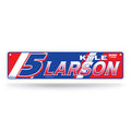 Rico Industries NASCAR Racing Kyle Larson Home Decor Metal Street Sign 4 x 15 Home D  cor - Bedroom - Office - Man Cave
