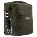 Brooks England Scape Pannier, Cycling and Gravel Bag, Mud Green, Small