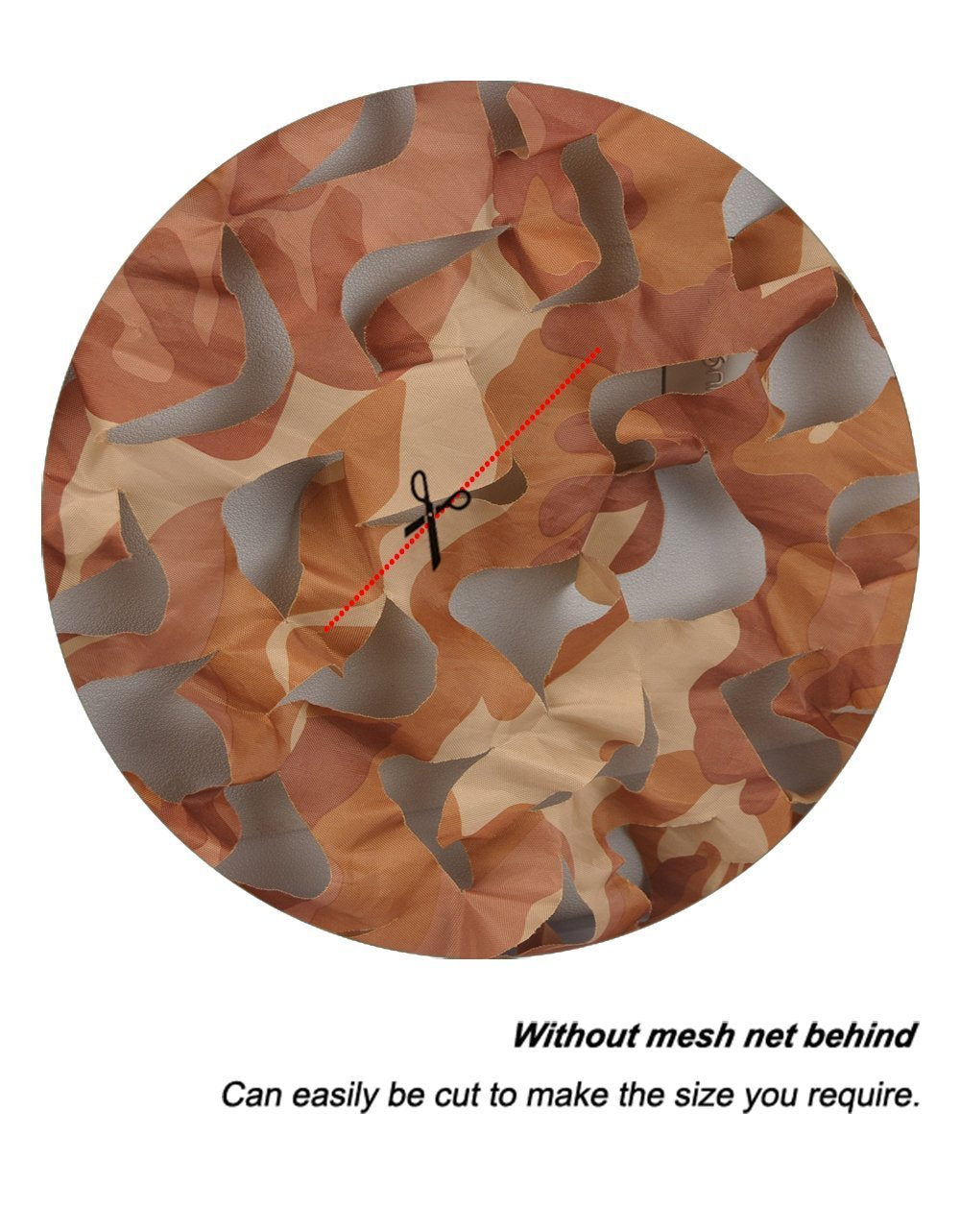 Loogu Camouflage Net For Photography Background Decoration Hunting Blinds (Desert Camo, 15X6M=5X197Ft)