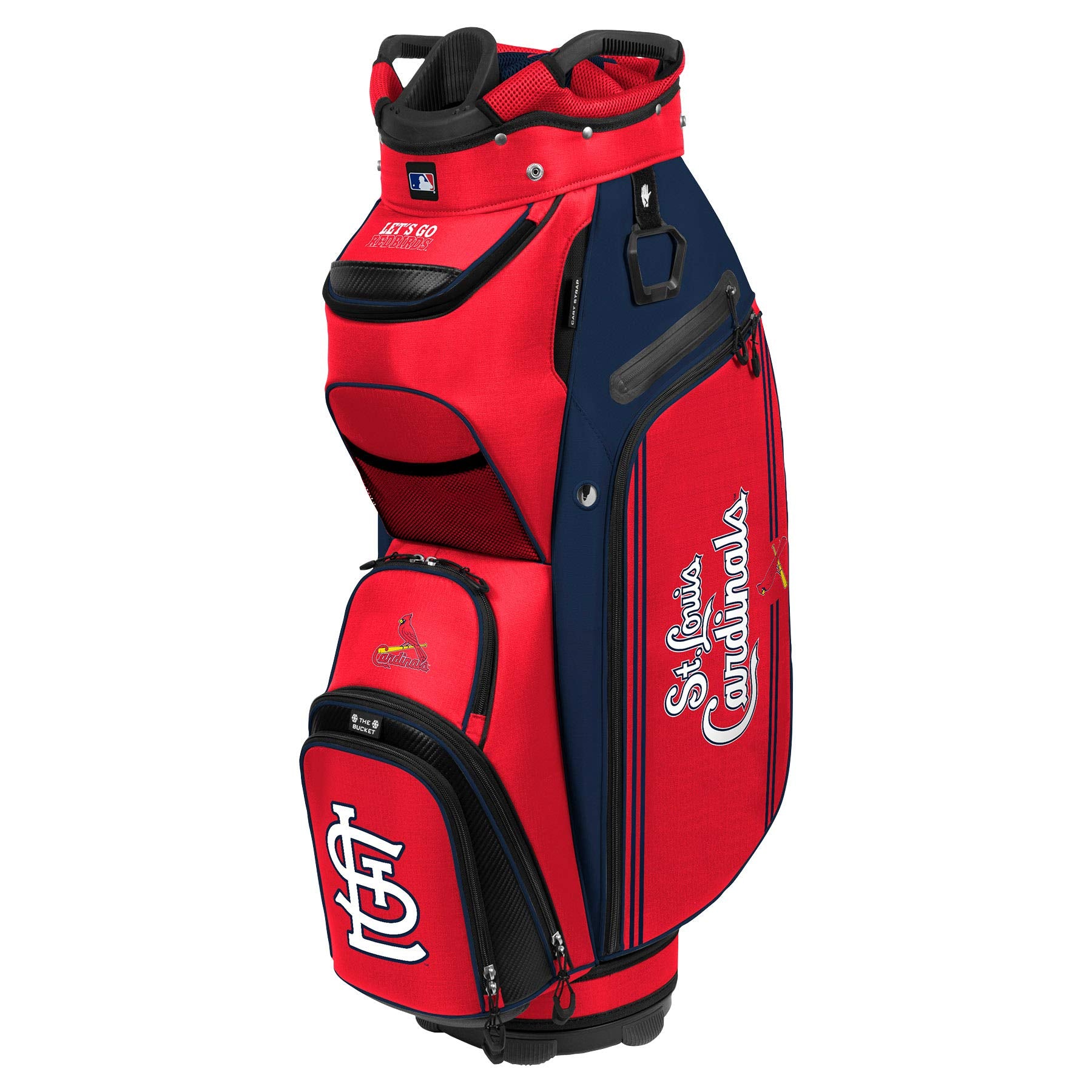 St Louis Cardinals Bucket III Cooler Cart Golf Bag