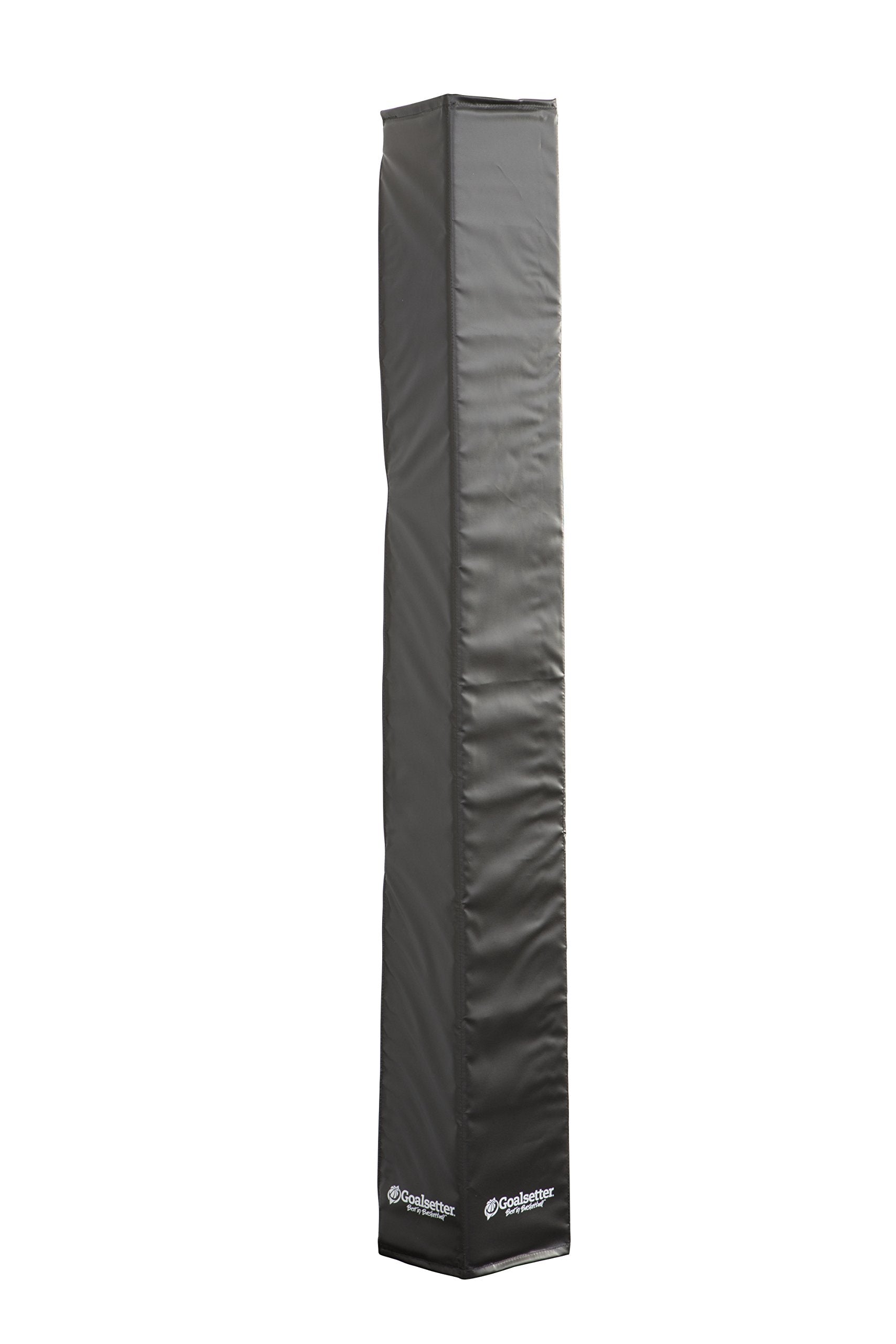 Goalsetter Basketball Pole Pad Provides Padded Protection on Three Sides and Fits 4 to 6 Inch Square Poles, Black