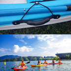 Anndason 2 Pcs Black Kayak Canoe Boat Side Mount Carry Handles/Paddle Park Kayak Handles And Hardwares