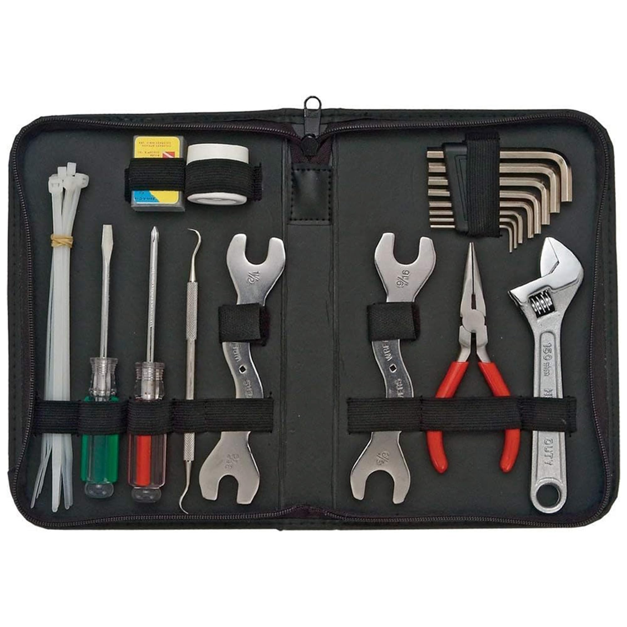 Innovative Scuba Concepts Deluxe Scuba Diving Tool Kit - Ultimate Multi Tool Repair Tool Set For Diving & Scuba Gear With Nylon 