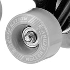 Roller Derby Youth Boys Firestar Roller Skate, Size 4, Black/Gray