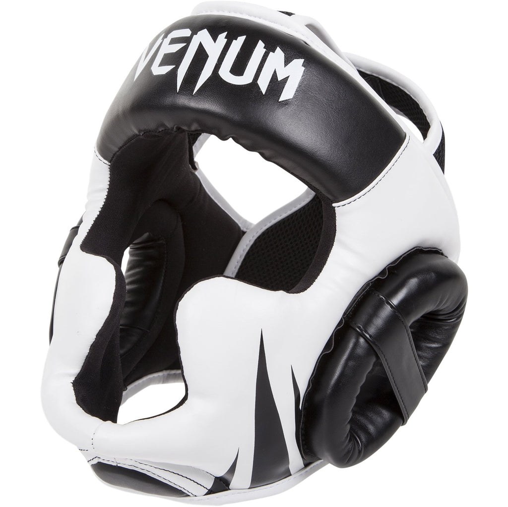 Venum Challenger 20 Headgear, Blackwhite