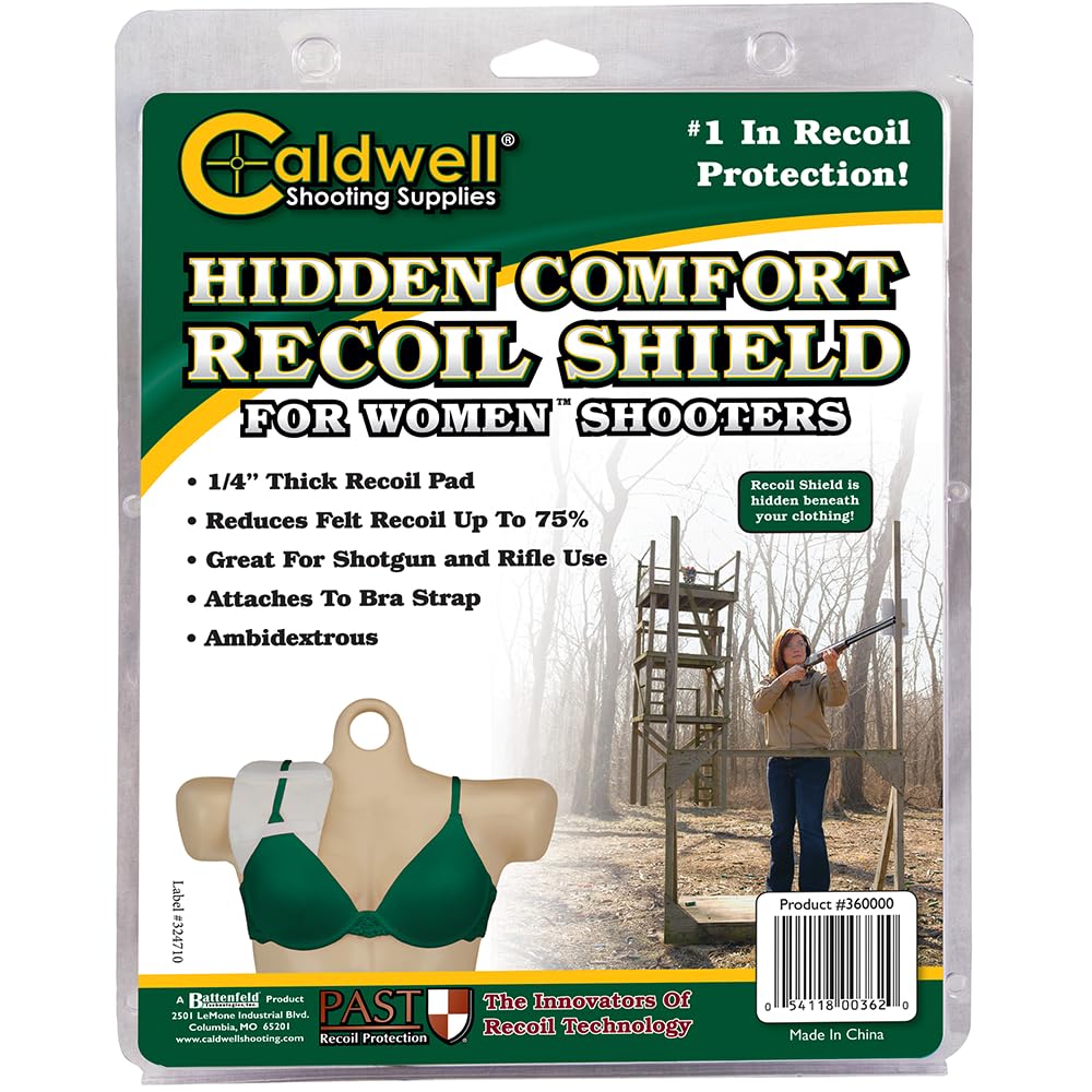 Caldwell Womens Standard Recoil Shield, White