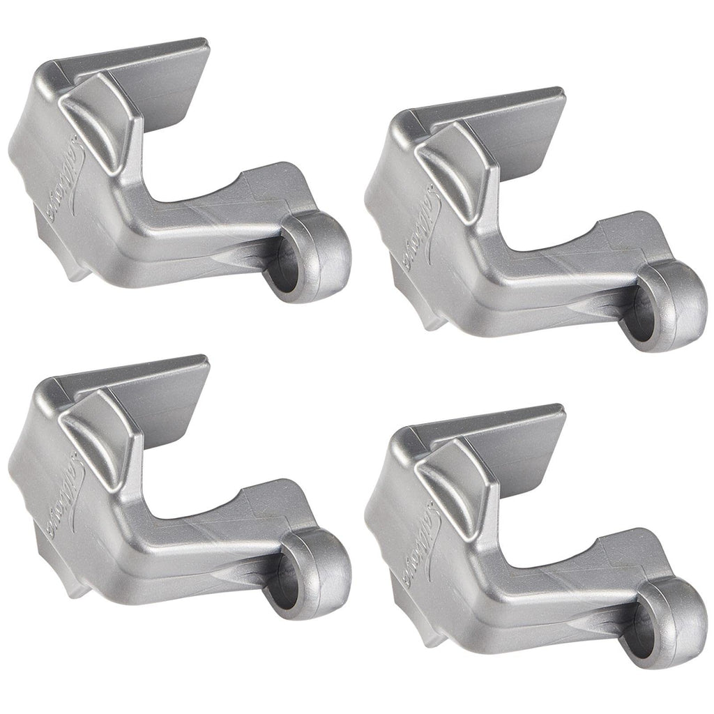 Boat Bumper Clips, Pontoon Boat Fender Clips For Docking, Pontoon Boat Square Rail Fender Hangers/Adjusters/Clips Work With Pont