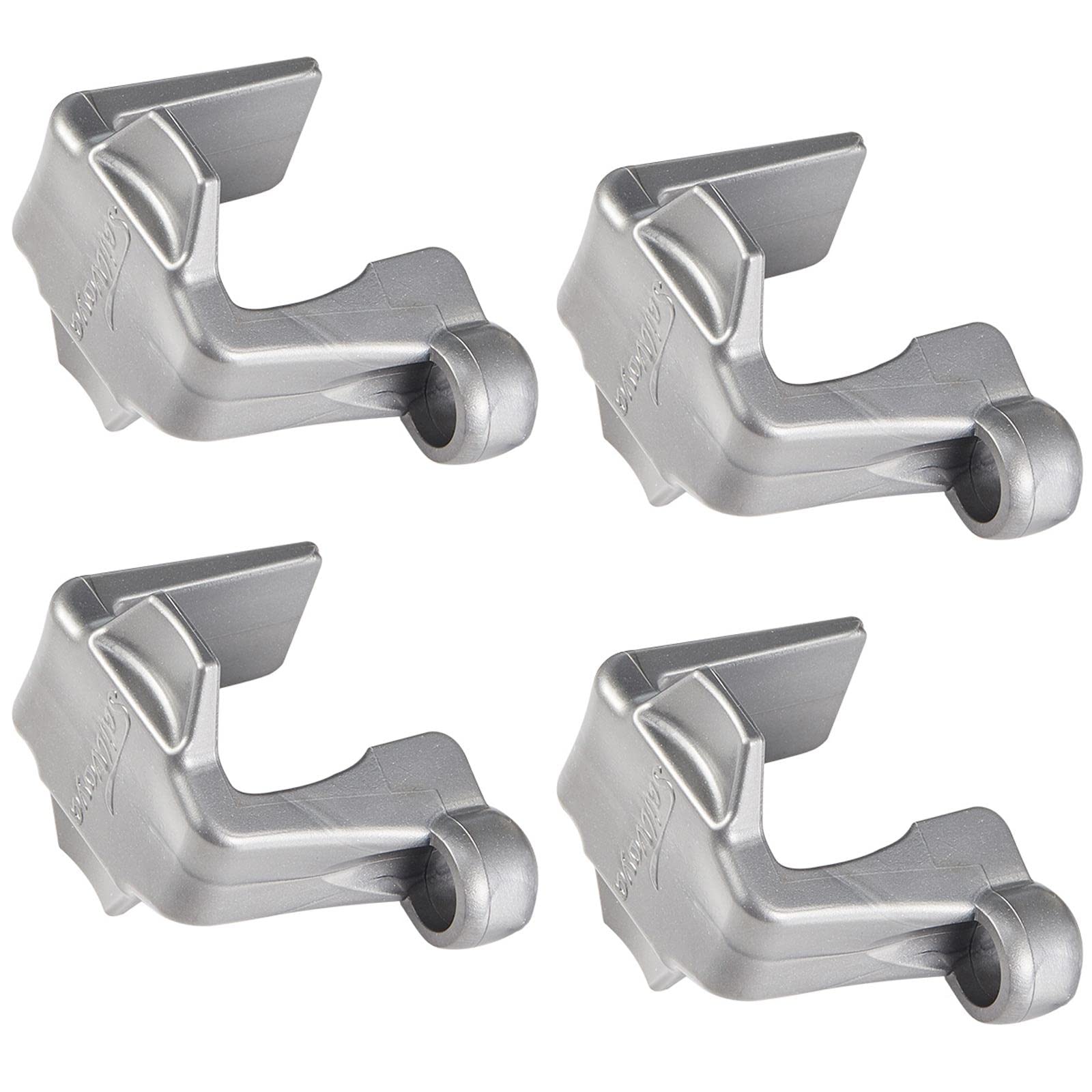 Boat Bumper Clips, Pontoon Boat Fender Clips For Docking, Pontoon Boat Square Rail Fender Hangers/Adjusters/Clips Work With Pont