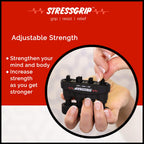 Stressgrip - The Stress Ball For Adults (Medium) A Stress & Anxiety Relief Device - Comfortable Hand Exerciser - Stress Reliever