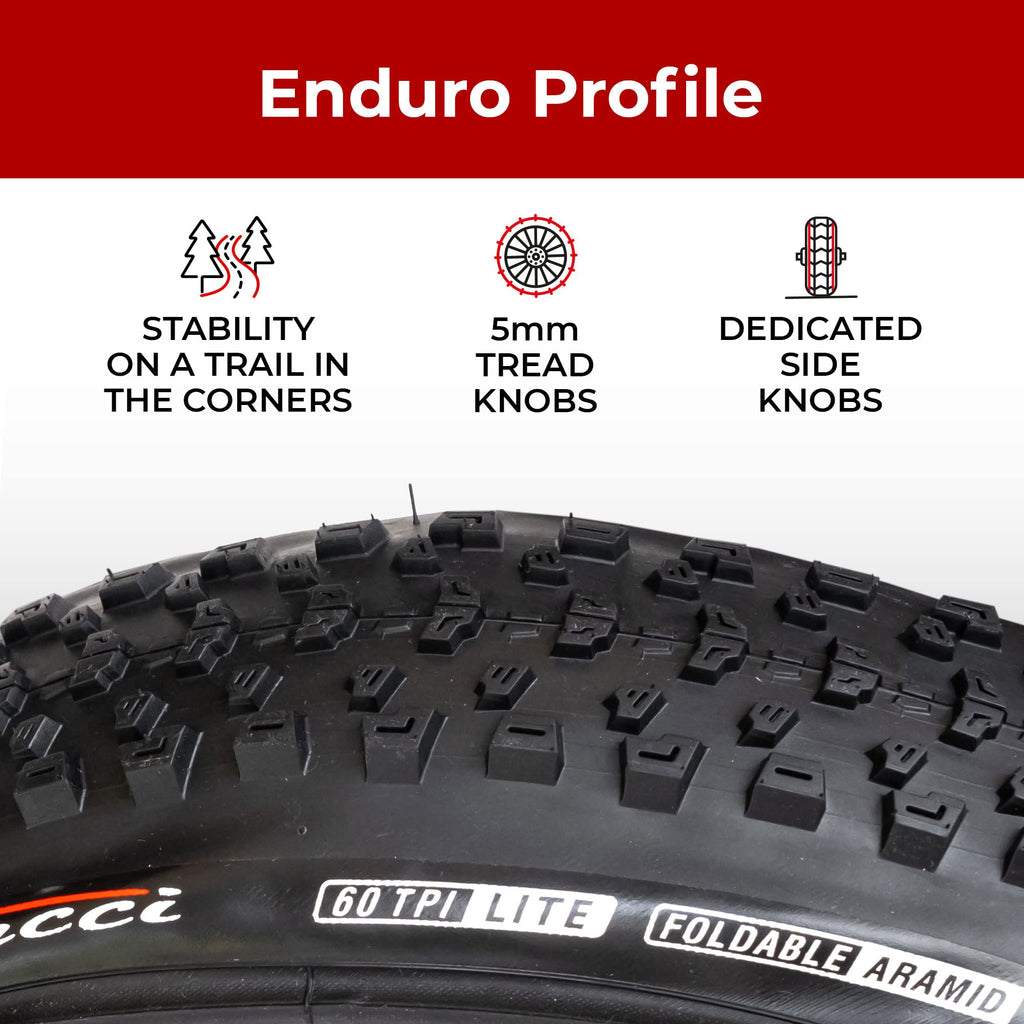 Fincci Pair Of Bike Tires 26 X 1.95 Inch 50-559 Foldable 60 Tpi All Mountain Enduro Tire For Mtb Hybrid Bike Bicycle - 26X1.95 M