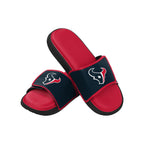 FOCO Houston Texans NFL Mens Foam Sport Slide - L