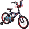 Huffy Marvel Spiderman 16 Inch Kid'S Bike, Ideal For Ages 4-6 Years Old, Training Wheels Included, Quick Connect Assembly, Fun A