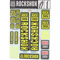 Rockshox Decal Kit, 30/32Mm, Yellow Color Matching