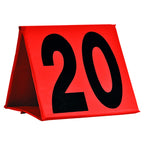 Champro Non-Weighted Football Yard Markers - 13'' X 13'', Colors May Vary