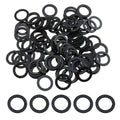 ZZHXSM 100PCS Skateboard Speed Washer Truck Axle Washer Ring 8x11x12MM Black Skateboard Slip Wire Spacer Suitable for Fishboard 