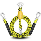 Boat Tow Harness For Tubing, Heavy-Duty 13Ft Self Centering Tow Rope Up To 4 Riders With Float Ball, Stainless Steel Hooks And P