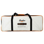 Baden Champions Portable Badminton Set | Regulation Net, 4 Racquets, 3 Shuttlecocks, Boundary & Carry Bag | Ideal For Backyard F
